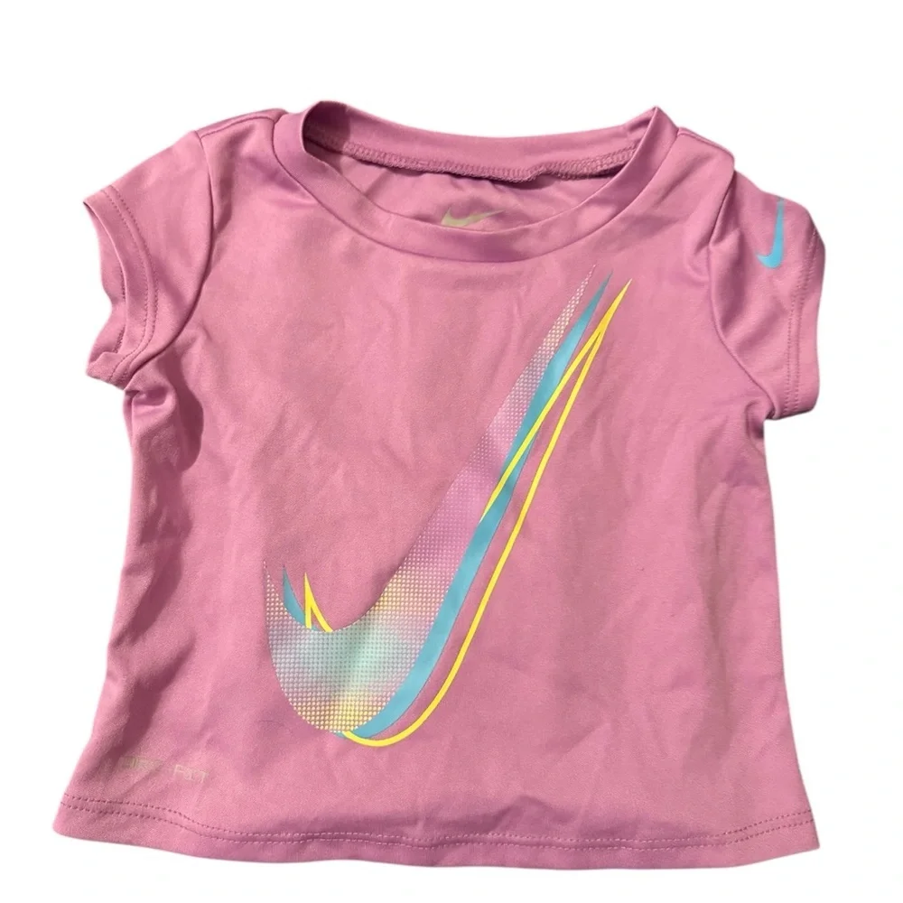 Nike Pink and Multicolor Kids Matching Set - Picture 2 of 7